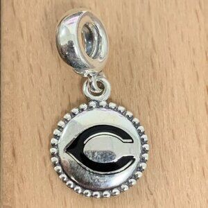 Pandora MLB Football Chicago Bears Sports Charm, S925 Silver Bracelets